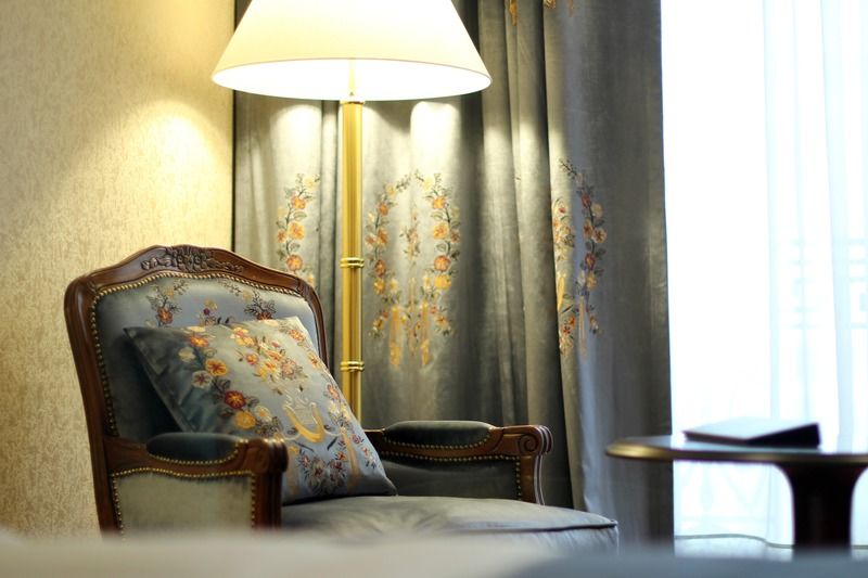 Orion Hotel Bischkek Exterior foto Curtains and upholstery