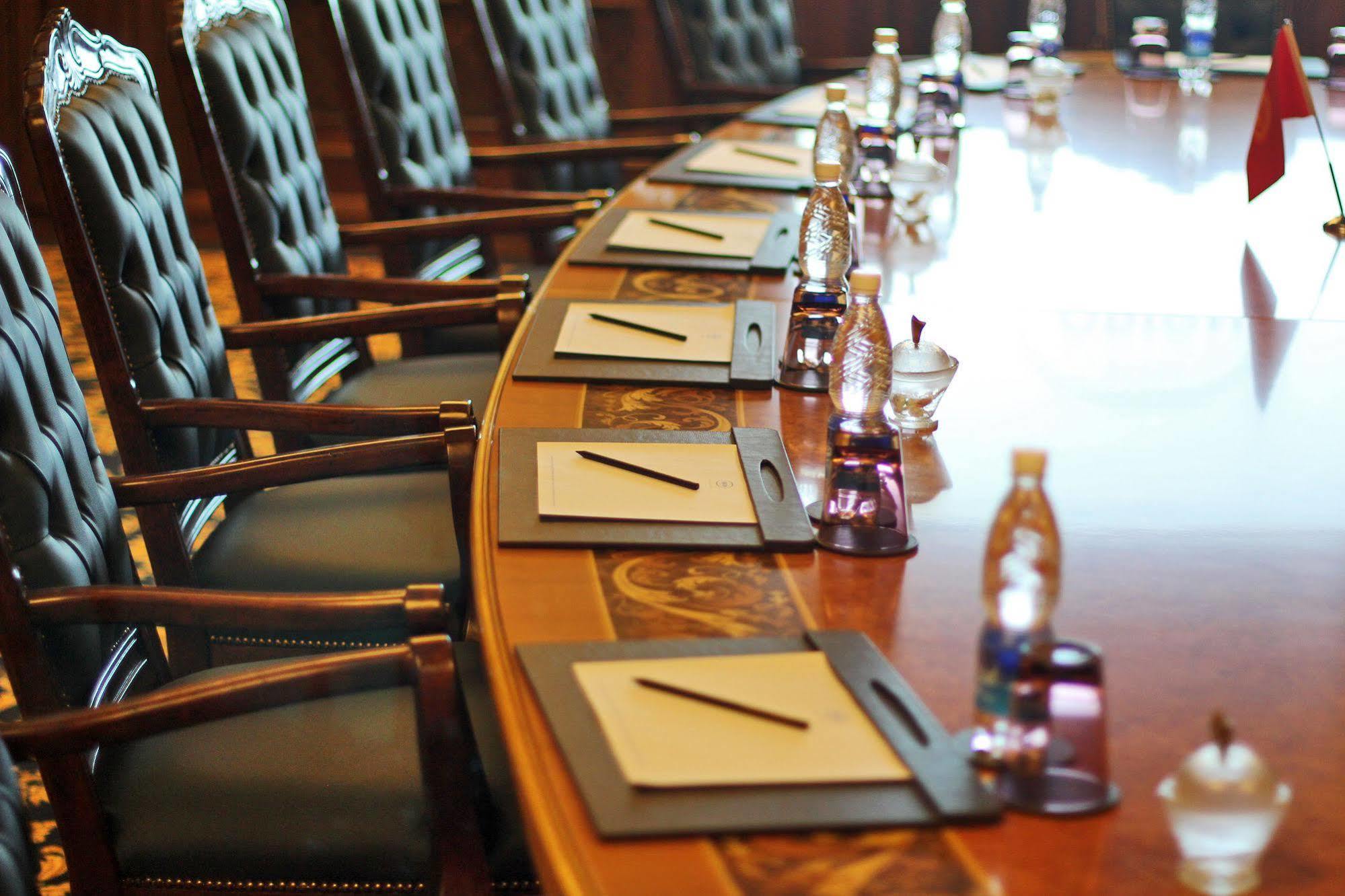 Orion Hotel Bischkek Exterior foto The table at the White House Cabinet Room